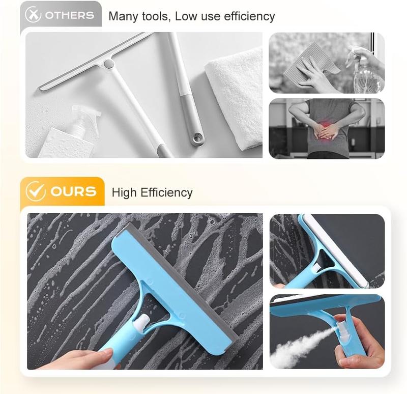 ClearView™ 3-in-1 Glass & Window Squeegee