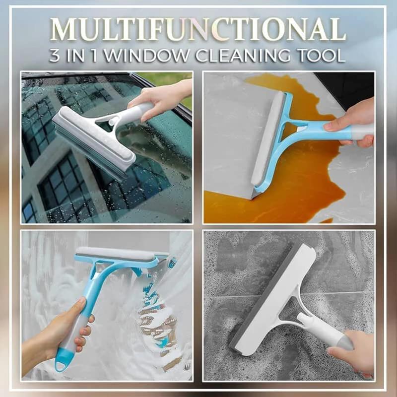 ClearView™ 3-in-1 Glass & Window Squeegee